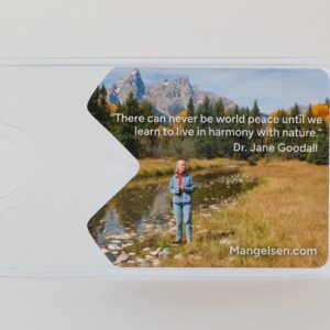 “Jane Goodall” Limited Edition National Park Pass Sleeve – Grand Teton National Park, by Thomas D. Mangelsen