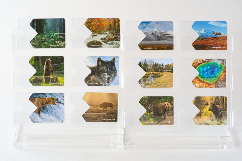 Complete set of all 12 Thomas D. Mangelsen National Park Pass Sleeves