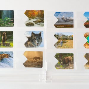 Complete set of all 12 Thomas D. Mangelsen National Park Pass Sleeves