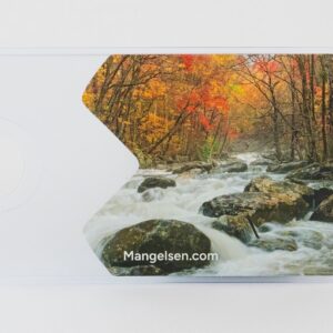 “Song of the Smokies” National Park Pass Sleeve – autumn stream in Great Smoky Mountains National Park, by Thomas D. Mangelsen
